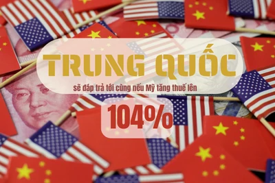 [Video] Trung Quốc sẽ đáp trả tới cùng nếu Mỹ tăng thuế lên 104%