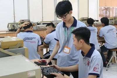 Học viên Học viện Công nghệ Bưu chính Viễn thông. (Ảnh minh hoạ: PTIT)