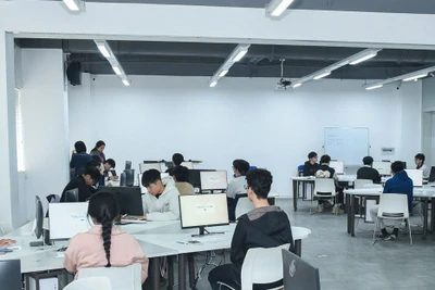 Thí sinh tham dự Đánh giá tư duy của Đại học Bách khoa Hà Nội 
