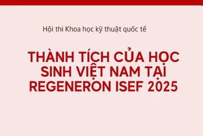 [Infographic] Thành tích của học sinh Việt Nam tại Hội thi Khoa học kỹ thuật quốc tế 2025 