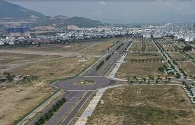 Dự án Khu đô thị thương mại dịch vụ tài chính du lịch Nha Trang của Tập đoàn Phúc Sơn có nhiều sai phạm trong quản lý, sử dụng đất. Ảnh: Báo Lao động