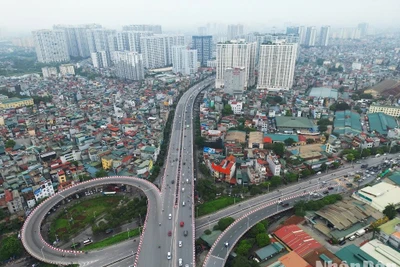 Một góc thành phố Hà Nội.