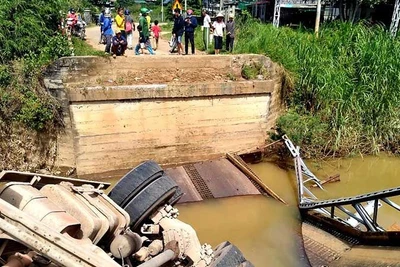 Hiện trường vụ việc.