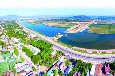 Một góc thành phố Quảng Ngãi. (Nguồn: Cổng thông tin Chính phủ)