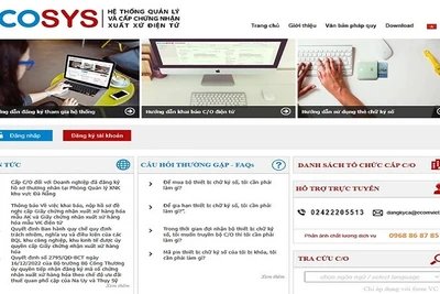 [Video] Bộ Công thương chính thức cấp giấy chứng nhận xuất xứ hàng hóa cho doanh nghiệp