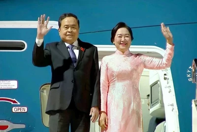 Chủ tịch Quốc hội Trần Thanh Mẫn và Phu nhân sẽ tham dự IPU-150 tại Tashkent, thăm chính thức Cộng hòa Uzbekistan và Cộng hòa Armenia. (Ảnh: TTXVN)