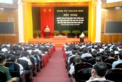 Quang cảnh hội nghị.