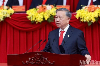 Tổng Bí thư Tô Lâm. (Ảnh: Báo Nhân Dân)