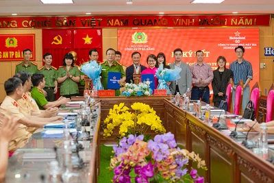 Đại diện Heineken Việt Nam và Công an thành phố Đà Nẵng ký biên bản ghi nhớ thúc đẩy văn hóa “Uống có trách nhiệm” giai đoạn 2025-2027.