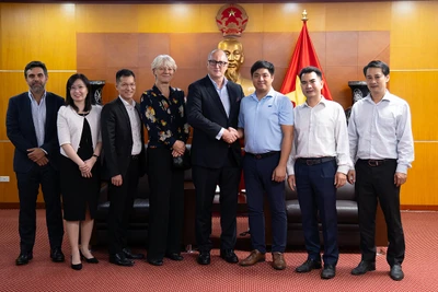 Buổi làm việc của Sở Giao dịch Hàng hóa Chicago (CME Group) tại Bộ Công thương và MXV.