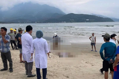 Hiện trường nơi phát hiện thi thể hai trẻ em.