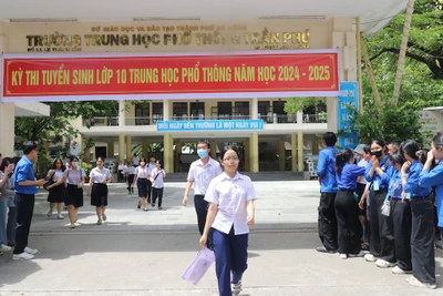 Đà Nẵng sẽ công bố điểm thi và điểm chuẩn vào lớp 10 lúc 19 giờ ngày 18/6.