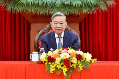 Tổng Bí thư Tô Lâm điện đàm với Bí thư Thứ nhất Đảng Cộng sản Cuba, Chủ tịch nước Cộng hòa Cuba Miguel Diaz-Canel. 