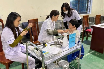 Trong 10 tháng đầu năm 2024, tỷ lệ tiêm vaccine phòng sởi trên địa bàn tỉnh Nghệ An đạt 89,5% (chỉ tiêu của tỉnh đặt ra là 79,1%).