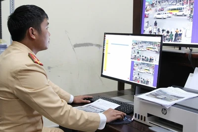 Hệ thống hơn 600 camera được lắp đặt tại 191 điểm trên địa bàn thành phố Vinh.