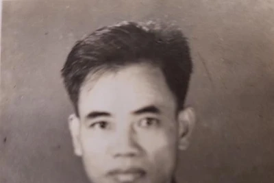 Đại tá Nguyễn Hữu Đàm, năm 1972 tại chiến trường Trị Thiên.