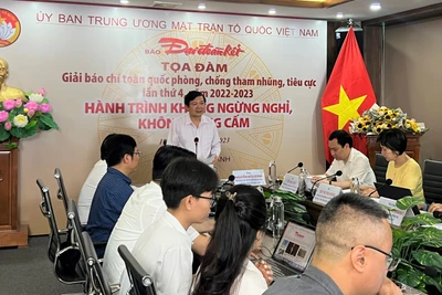 Quang cảnh buổi tọa đàm.