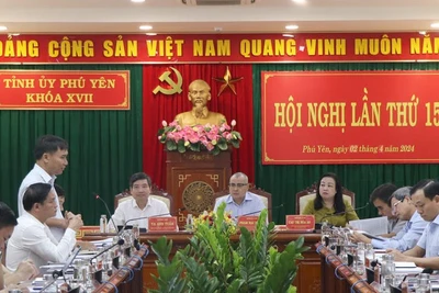 Tỉnh ủy Phú Yên cho ý kiến về đề án sắp xếp đơn vị hành chính cấp xã giai đoạn 2023-2025