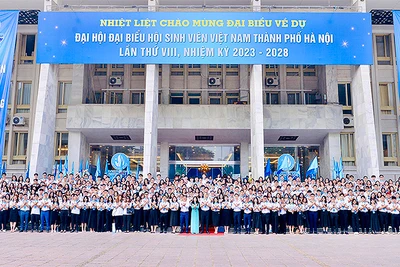 Các đại biểu về dự Đại hội.