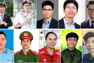 Chân dung 10 Gương mặt trẻ Việt Nam tiêu biểu năm 2024.