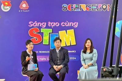 Các diễn giả tại chương trình "Science zone" năm 2024.