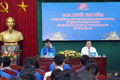 Toàn cảnh buổi gặp mặt. 