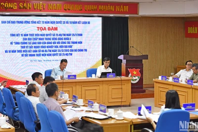 Toàn cảnh buổi Tọa đàm.