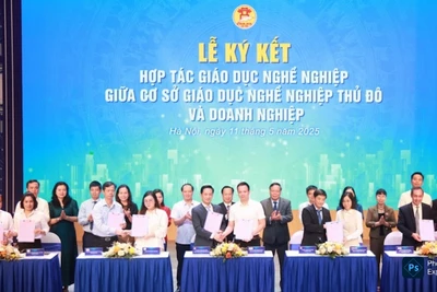 Ký kết hợp tác giáo dục nghề nghiệp.