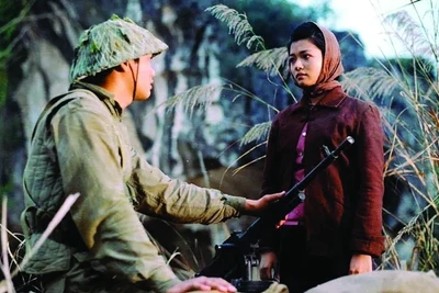 Cảnh trong phim "Ký ức Điện Biên".