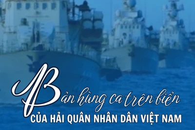 Bản hùng ca trên biển của Hải quân nhân dân Việt Nam