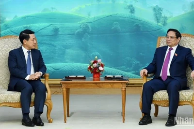 Thủ tướng Phạm Minh Chính tiếp Phó Thủ tướng, Bộ trưởng Ngoại giao CHDCND Lào Saleumxay Kommasith sang thăm và đồng chủ trì Tham vấn chính trị cấp Bộ trưởng Ngoại giao Việt Nam-Lào lần thứ 10.