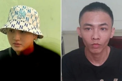 Đối tượng Bùi Thị Thảo và Lê Văn Hà. (Ảnh: Công an Nghệ An)