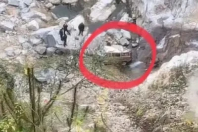 Hiện trường vụ tai nạn. (Ảnh: Global Times)