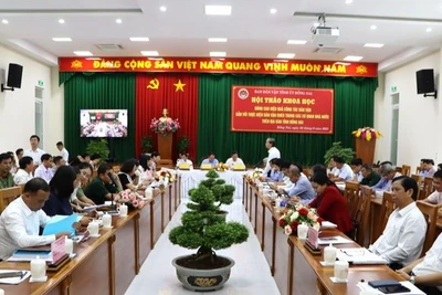 Quang cảnh hội thảo khoa học.