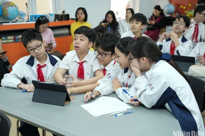 Học sinh phổ thông trong giờ học (Ảnh minh họa)