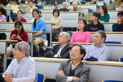 Các đại biểu tham dự Ngày Toán học quốc tế