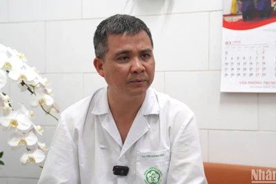 Tiến sĩ, bác sĩ Nguyễn Trung Nguyên.