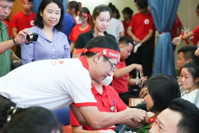 Hành trình Đỏ lần thứ XI năm 2023 đã triển khai được 308 điểm hiến máu.