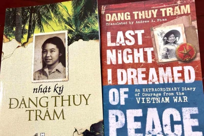 Bìa cuốn sách “Nhật ký Đặng Thùy Trâm”. 