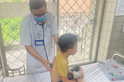 Bệnh nhi đã bình phục sức khỏe.