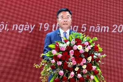 Phó Thủ tướng Chính phủ Lê Thành Long phát biểu tại lễ kỷ niệm.