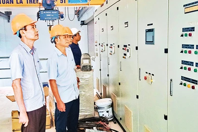 Nhà máy nước hồ Núi Cốc vận hành tự động, mở rộng mạng lưới cung cấp nước sạch cho người dân nông thôn ở Thái Nguyên. 