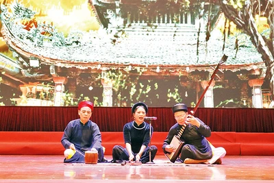 Bắc Ninh đã và đang nỗ lực hồi sinh, phát triển nghệ thuật ca trù.