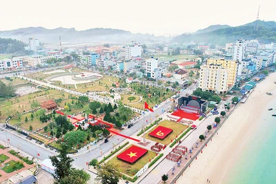 Một góc huyện đảo Cô Tô ngày nay.