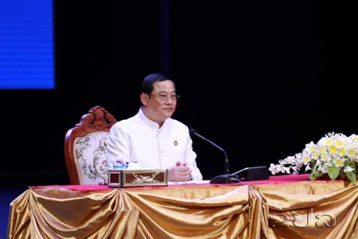 Thủ tướng Sonexay Siphandone. (Ảnh: KPL)