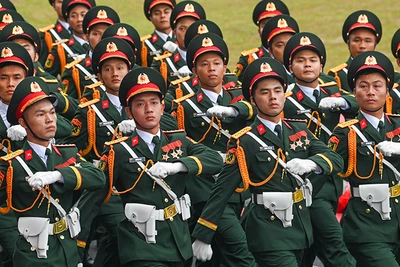 Quân đội nhân dân Việt Nam anh hùng 80 năm xây dựng, chiến đấu, trưởng thành dưới lá cờ vinh quang của Đảng