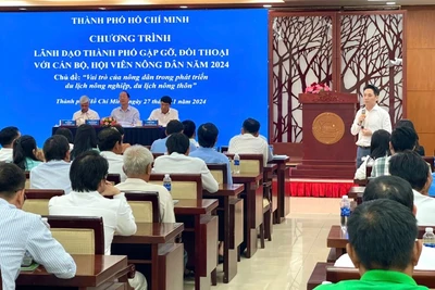 Quang cảnh buổi đối thoại.