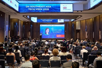 Quang cảnh lễ khai mạc.