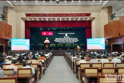 Quang cảnh hội nghị.