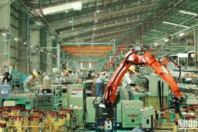 Dây chuyền lắp ráp, sản xuất ô tô của Kim Long motor tại tỉnh Thừa Thiên Huế